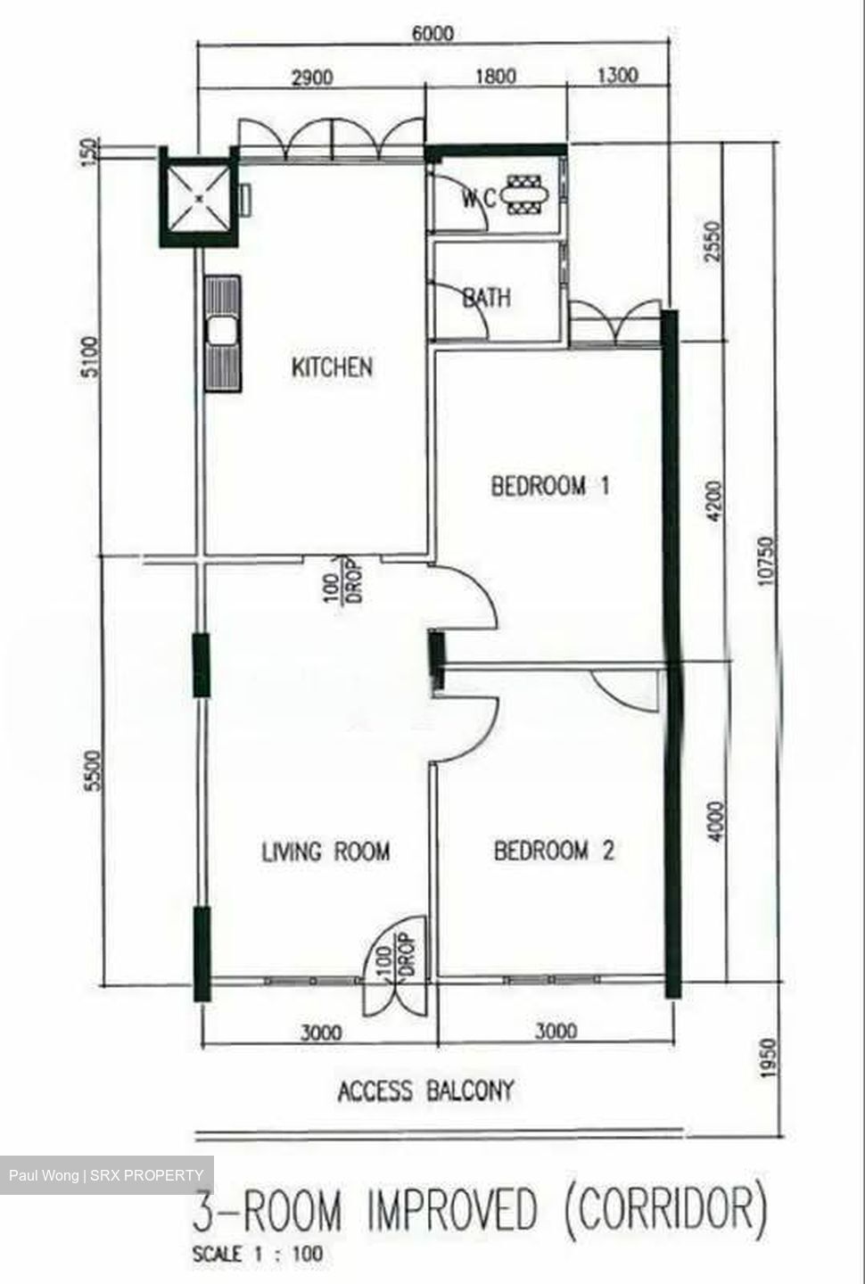 Blk 2 Saint George's Road (Kallang/Whampoa), HDB 3 Rooms #582470821